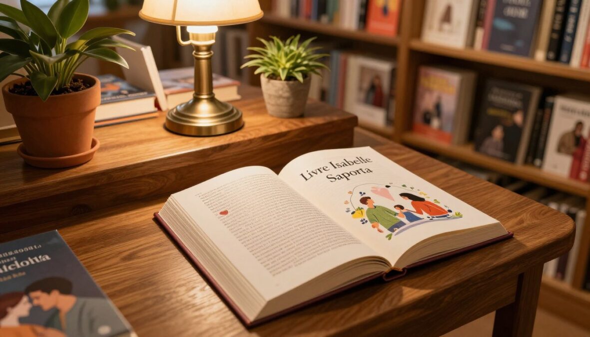 livre isabelle saporta